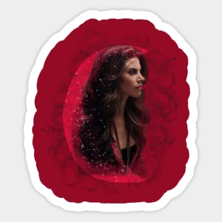 Ruby Lucas - Moon and Stars Sticker